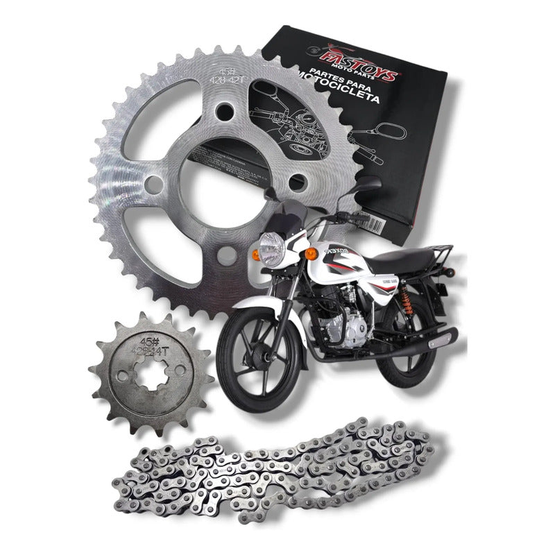 Kit De Arrastre Bajaj Boxer 150c Negro