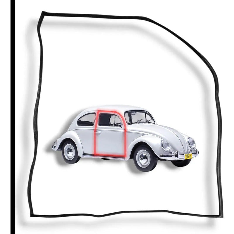 Empaque Hule Puerta Derecha Vw Sedan Vocho Original Brazil