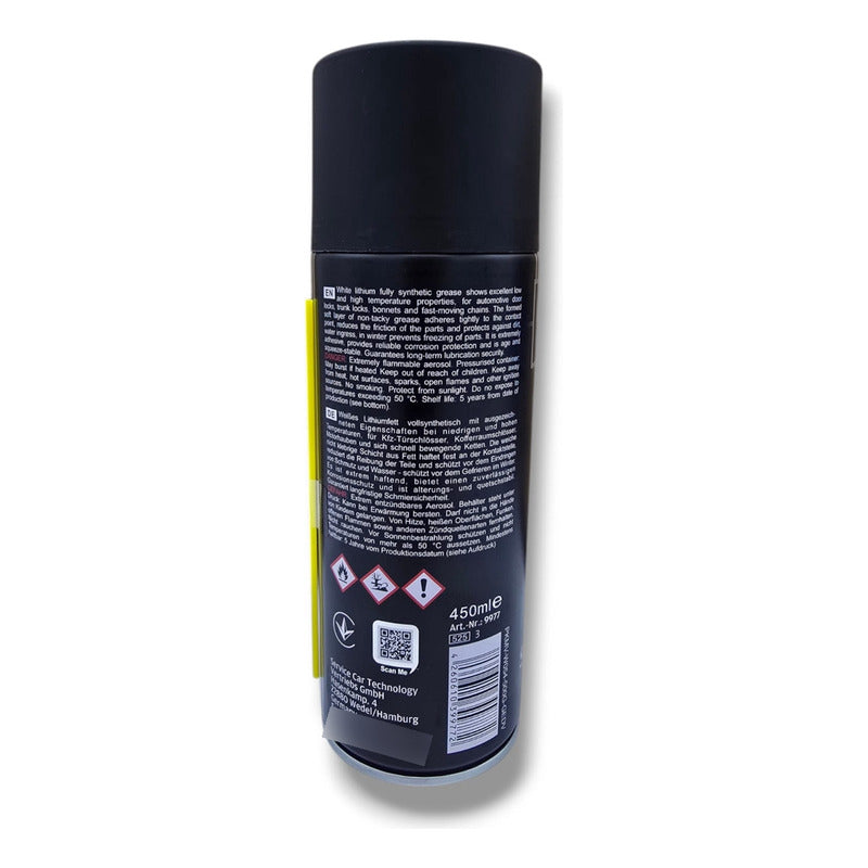 Grasa De Lithium Blanca En Aerosol 450ml Germany Calidad Oem