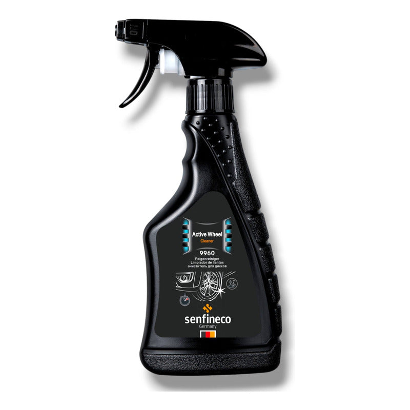 Limpiador De Llantas En Atomizador Senfineco Aleman 380ml Negro