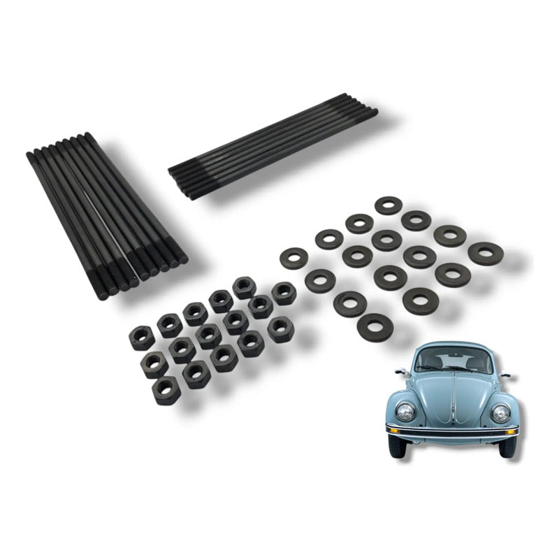 Kit Esparragos Birlos Cabeza Vw Sedan Vocho 1600 Original
