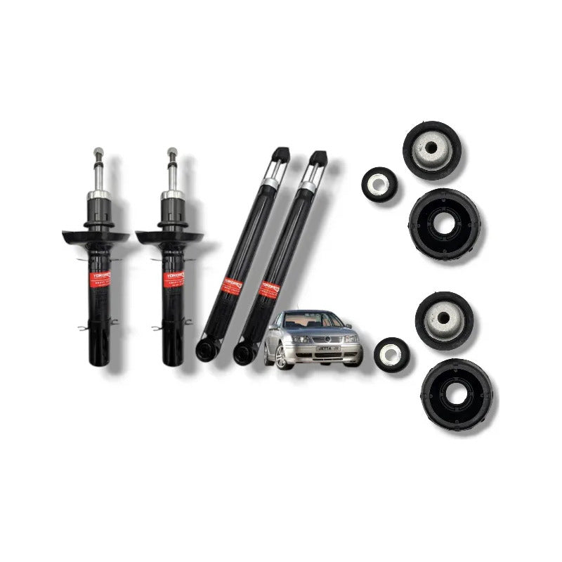 4 Amortiguadores ,bases,gomas Jetta A4 00/08, Clasico 08/15