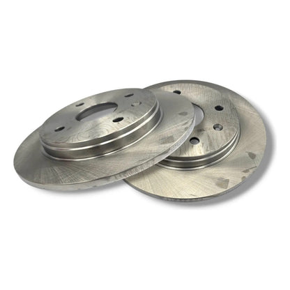 Par 2 Discos De Freno Traseros Chevrolet Aveo Groove 2022-2024