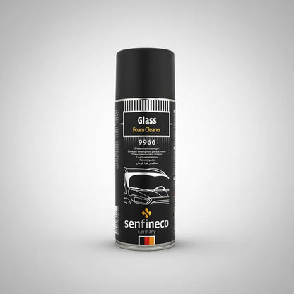Limpiador En Espuma Quita Manchas De Vidrios De Autos Negro