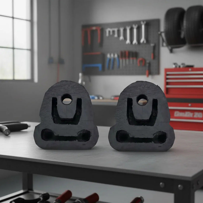 Jgo Gomas Soporte Escape Mofle Nissan Urvan,sentra,altima