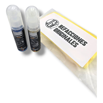 Kit De Limpieza De Casco Y Visera Interno Y Externo 50ml