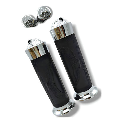 Puños Moto Universales Para Italika Negro