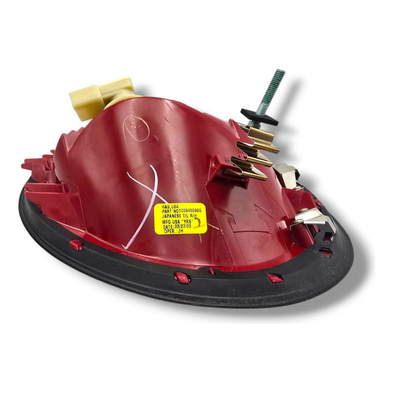 Calavera Derecha Volkswagen Beetle 1998 2005 Original Derecho/pasajero Rojo