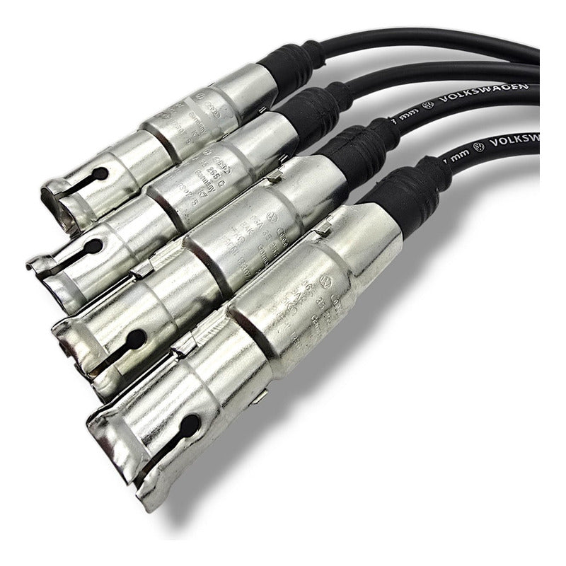 Cable De Bujías Vw Golf / Jetta A4 2.0l Clasico Originales Negro