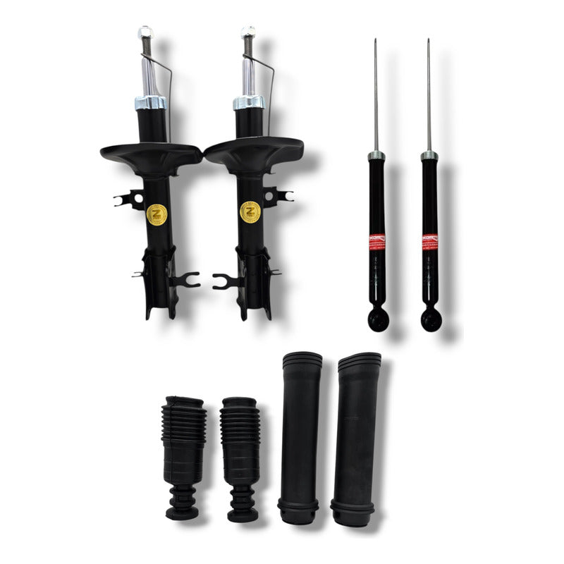 Kit 4 Amortiguadores P/ Aveo 2018-2023 1.5 C/cubrepolvos