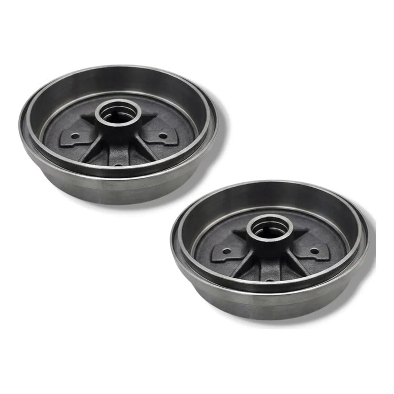 Par Tambores Freno Delanteros Vw Sedan Vocho 1600 4 Birlos