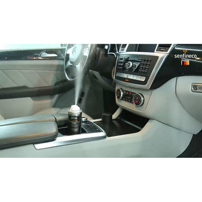 Desinfectante Y Limpiador De Aire Acondicionado Automotriz Negro