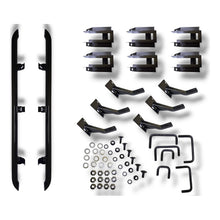 Estribos Iluminados Vw Amarok 10-23  Metal Negro Original Negro