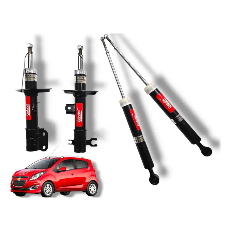 Kit 4 Amortiguadores Original Spark Beat 2010-2017 1.2l