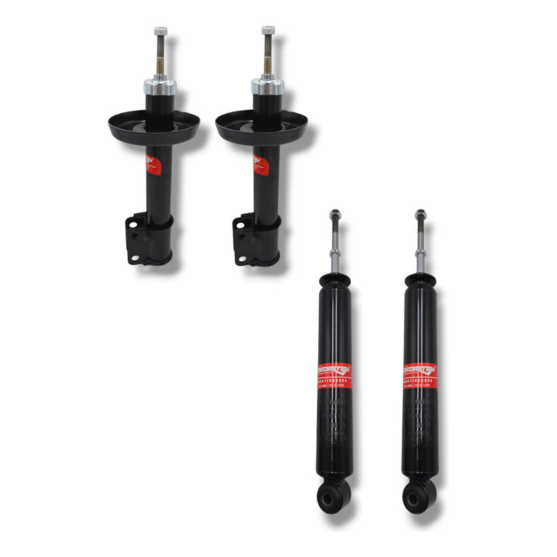 Jgo 4 Amortiguadores Con Gomas Gm Chevy 1.4 / 1.6l 1994-2012