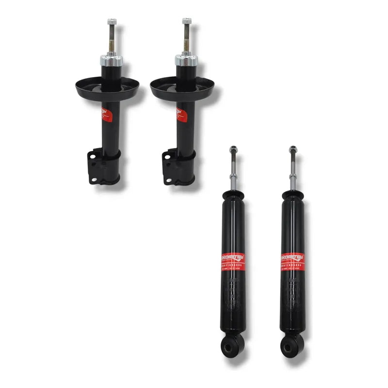 Jgo 4 Amortiguadores + Gomas + Aumentos Chevy 1.4 1.6l 94-12