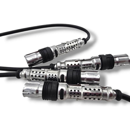 Cable De Bujías, Vw .polo, Gol Saveio Robust 1.6l Originales Negro