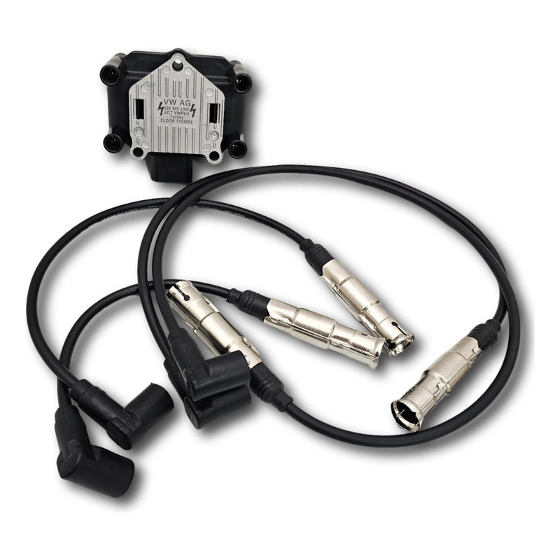 Bobina Encendido Con Cables Jetta A4 Volkswagen Original