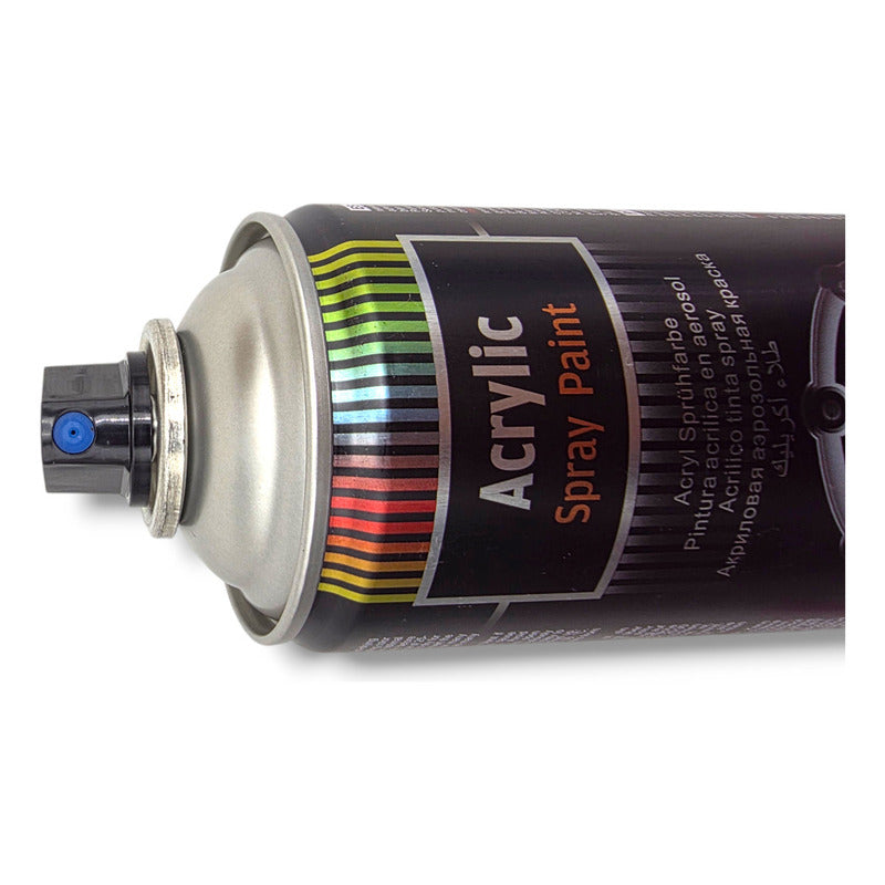 Pack 12 Pzs Pintura Negra Spray Negro Brillante Elite Negro Brillante