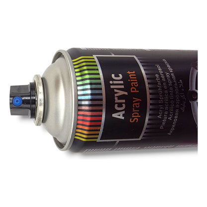Pack 12 Pzs Pintura Negra Spray Negro Brillante Elite Negro Brillante