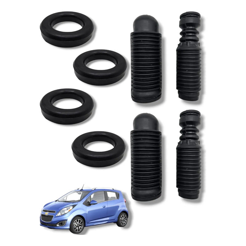 Kit Aumento Resortes Y Rebotes Originales Chevrolet Spark