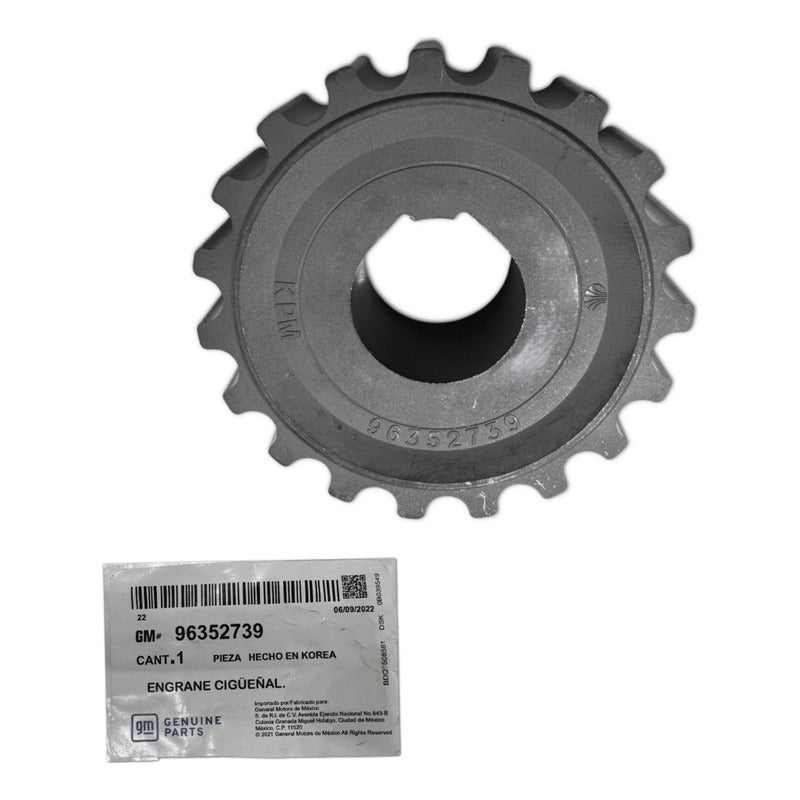 Engrane Piñon De Cigüeñal Gm Chevy Corsa 1.6 Lts Original.