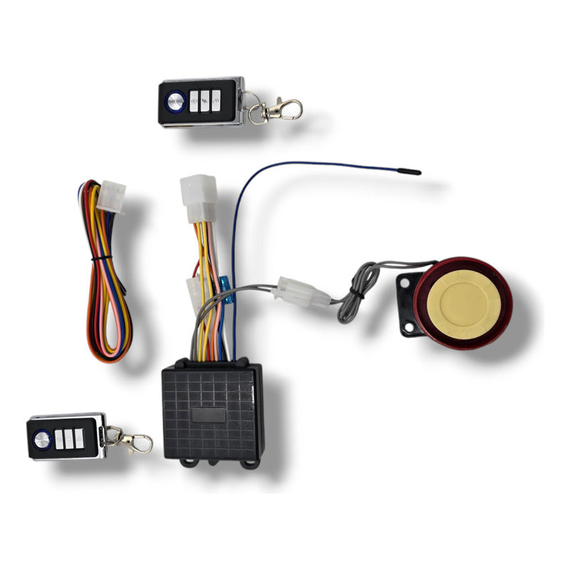 Kit Alarma Para Moto Encendido Remoto,inmovilizador Premium