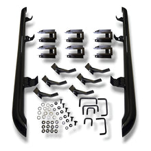 Estribos Iluminados Vw Amarok 10-23  Metal Negro Original Negro
