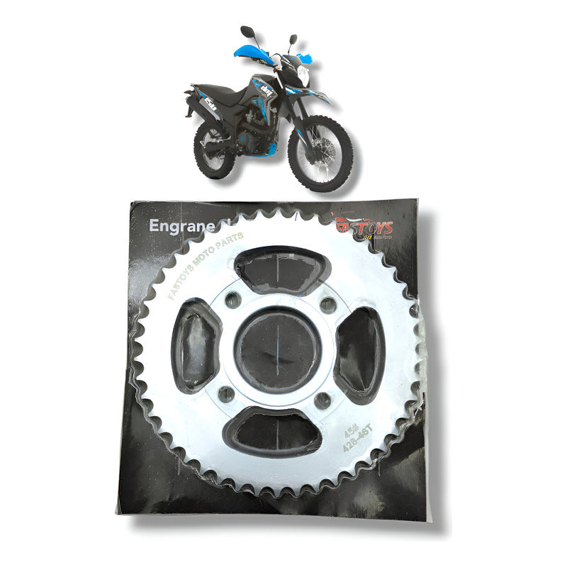 Engrane Traccion Final 46t Dm150 Sport Dm200 Dm250 Cromado