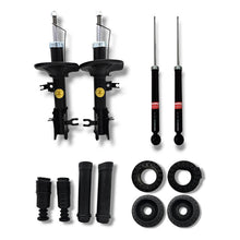 Kit 4 Amortiguadores P/ Aveo 2018-2023 1.5 C/ Bases Y Gomas