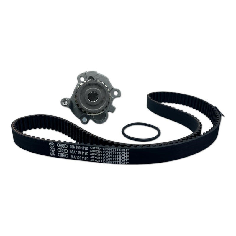Kit Banda Dist. Bomba De Agua Vw Jetta A-4 2.0 Lts. Original
