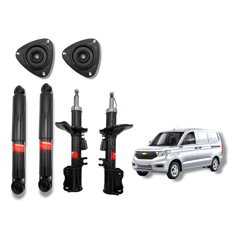 Kit 4 Amortiguadores Con Bases Gm Tornado Van 22-24 1.5l