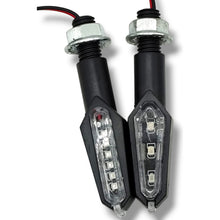 Luces Direccionales De Leds 3.5 PuLG Para Moto Universal Blanco