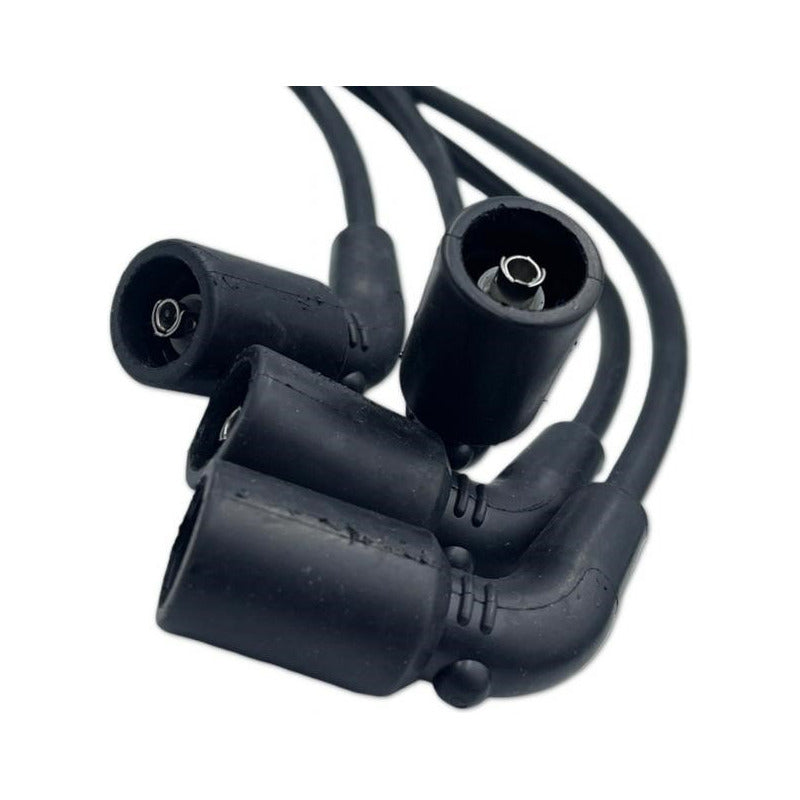 Cables De Bujias Gm Spark,beat 18/20 1.2 Lts.original Negro