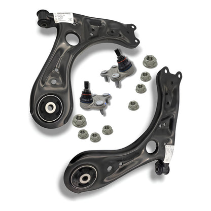 Par Horquillas Inferiores + Rotulas Vw Vento Polo Original