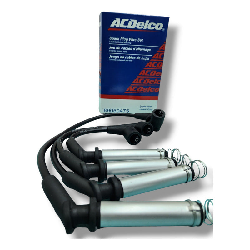 Kit Cables Bujias,filtro Aire,filtro Aceite Chevrolet Chevy  Negro