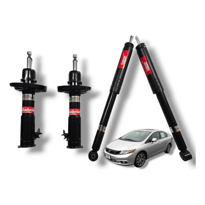 Kit 4 Amortiguadores Original Honda Civic Sedan 06-11 1.8l