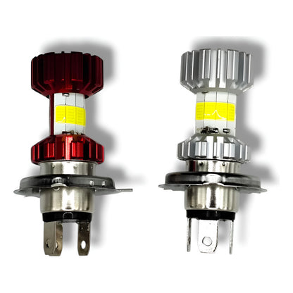 Foco Para Moto Led H4 Luz Alta/baja 6500k 12-80v 32 Watts