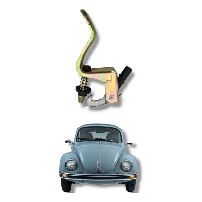 Chapa Cerradura Cofre Vw Sedan Vocho Con Boton Original