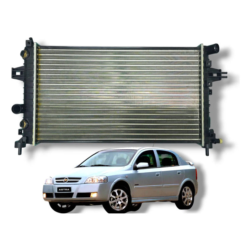 Radiador Para Astra Zafira Estandar C/aire 04/09 Original