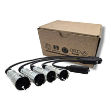 Cables De Bujias Vw Pointer 1998-2004 1.8 Lts Originales Negro