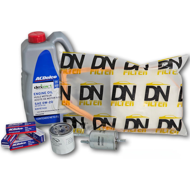 Kits De Afinación Gm Chevrolet Tornado Van 20-24 1.5l 0w-20