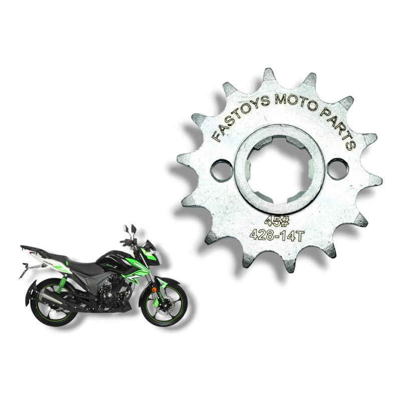 Engrane Piñon 14t Italika 150sz 150z Rc150 Rc200 Sptfire250
