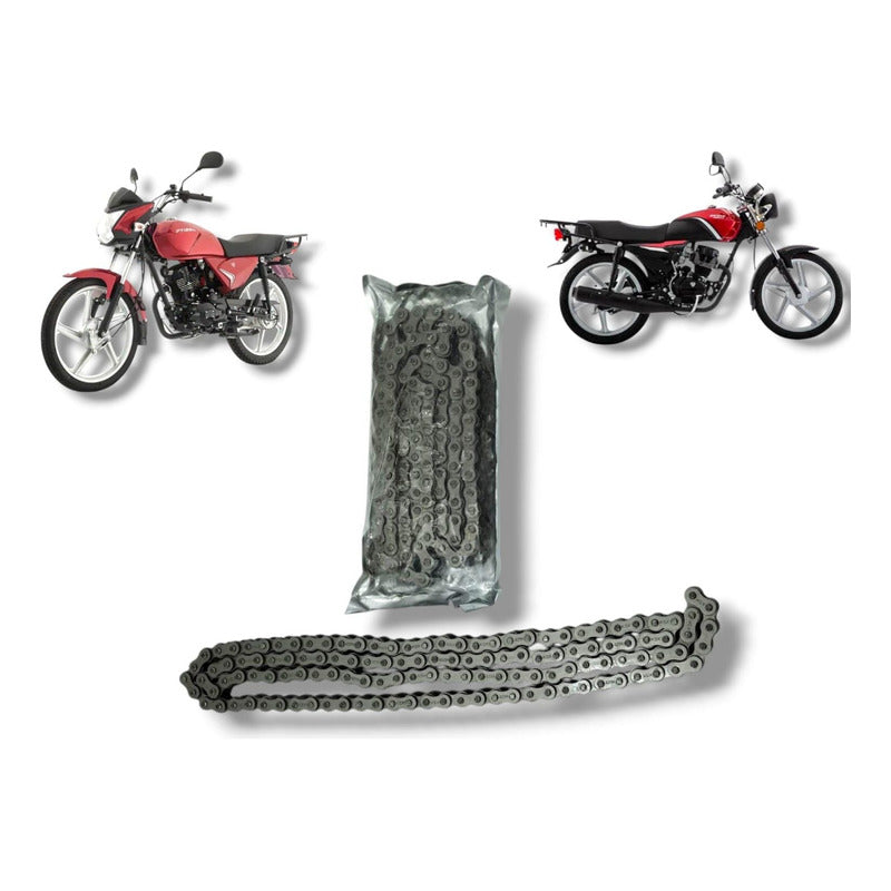 Cadena De Tracción Reforzada 428hx108l  Ft125, 150 Dt150