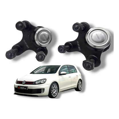 Kit 2 Rotulas Inferiores Vw Golf Gti Jetta A3 Original