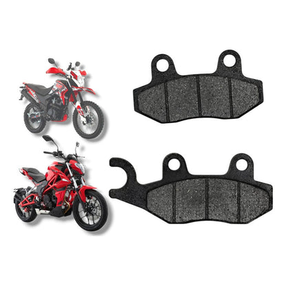 Balatas Disco Semi-metalica Para Moto Dm150 Dm200 Vort-x 200