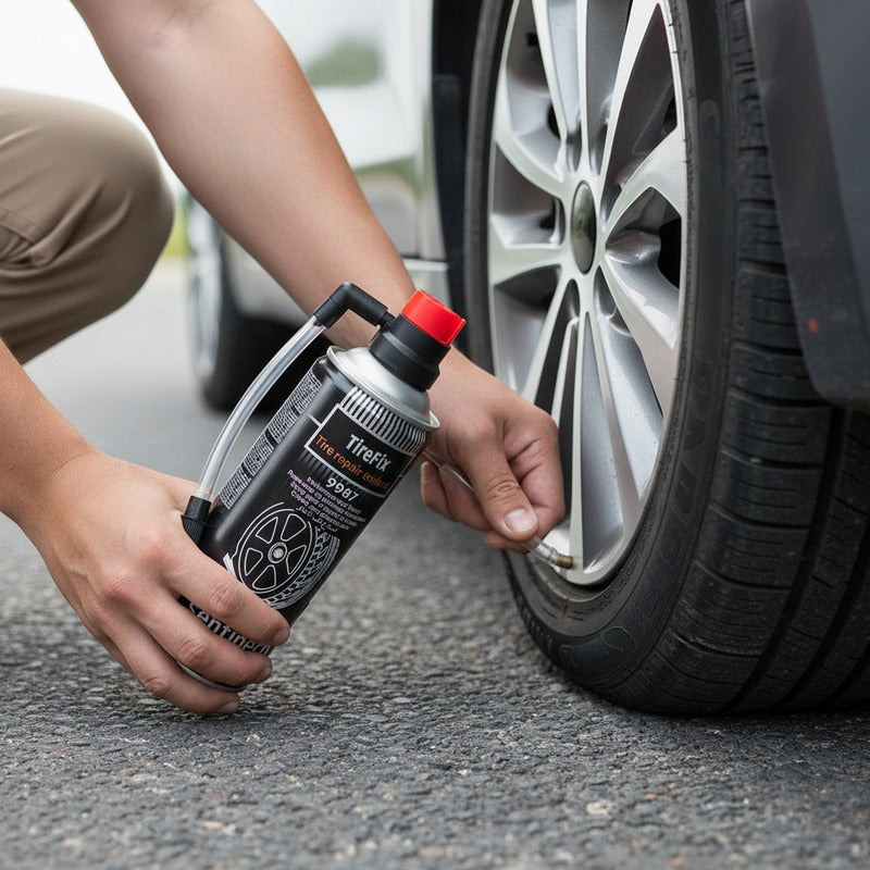 Reparador De Ponchaduras De Llantas Aleman 450 Ml Senfineco