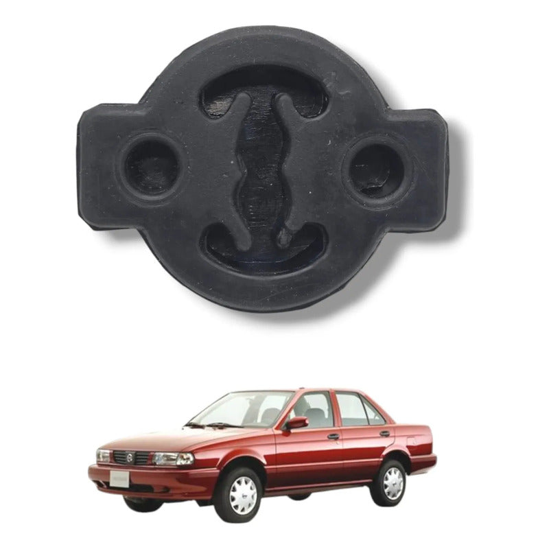 Kit 4 Gomas Galleta Soporte Mofle Escape Tsuru 3 Original