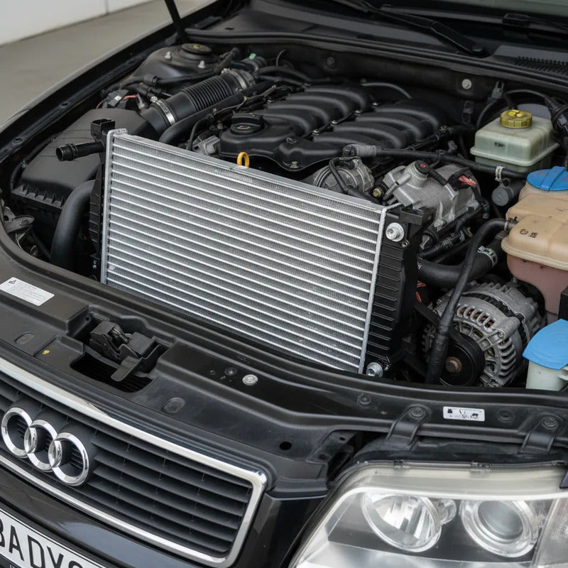 Radiador De Audi A4 Motor 1.8 2002-2005 Con Aire Original