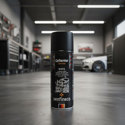 Caja 12pz Carbuclean Carbuklin 400ml Calidad Equipo Original Negro
